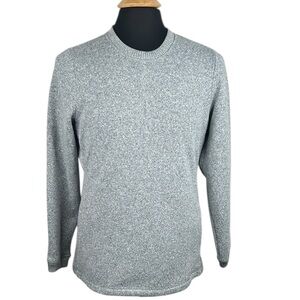 Duluth Trading Co. Gray Men's Space Dye Knit Fall Winter Sweatshirt Size Large